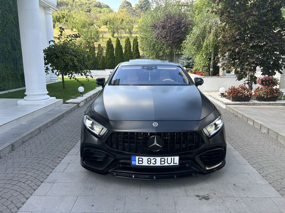 Mercedes-Benz Cls 450 4Matic AMG 2019 Mild-Hibrid 367cp 4Butoane Negru Mat