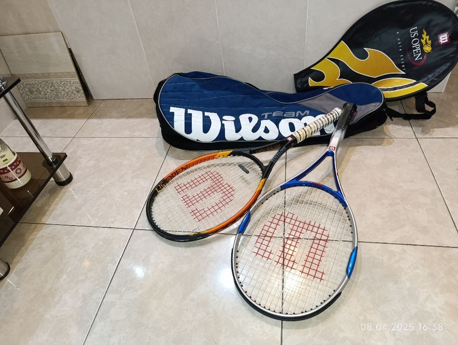 Продам теннисные ракетки с сумкой