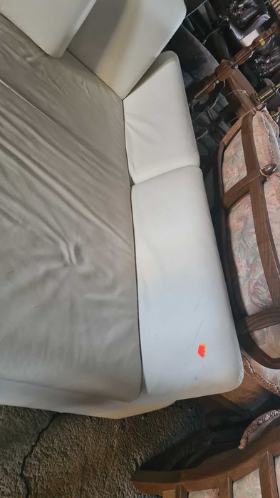 ъглов кожен диван с релакс функция