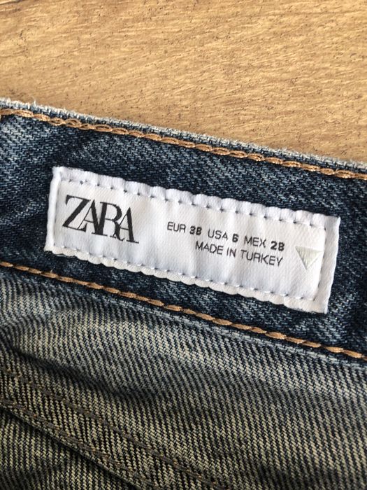 Zara зара дънки с широки крачоли