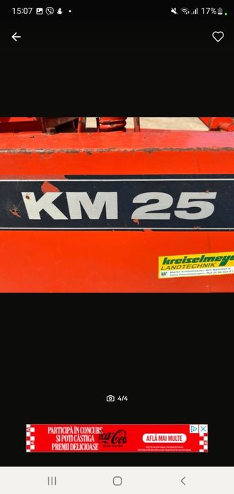 vand si dezmembrez cositoare  deutz fahr km 22 24 25