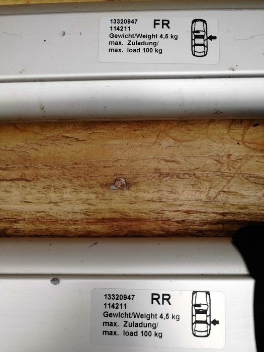 Оригинални греди, багажник за Опел Зафира Ц , 2012-2018