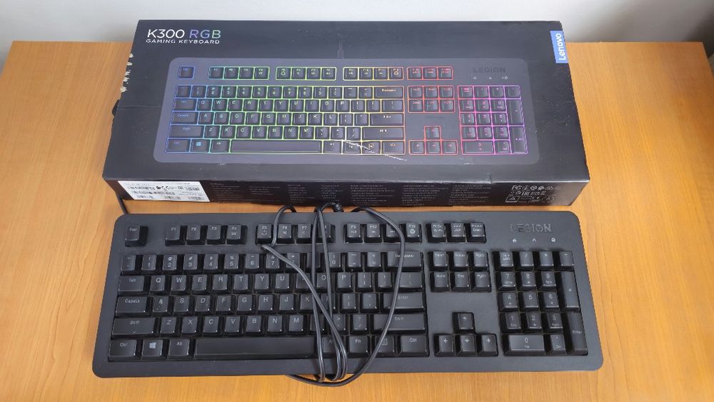 Tastatură Gaming Lenovo Legion K300 RGB | Cutie Originală included
