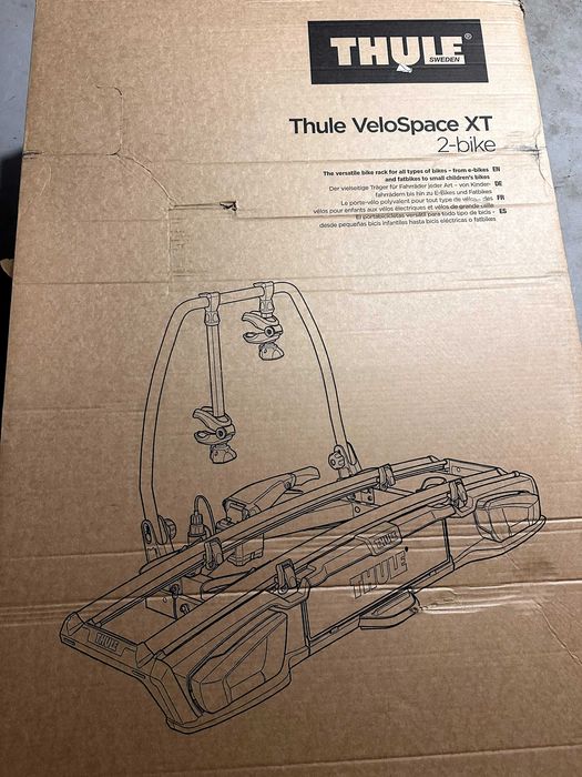 Suport pentru 2 biciclete Thule VeloSpace 938 XT2 7 pini Nou