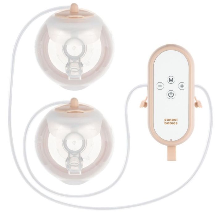 Двойна електрическа помпа за кърма MilkShell Hands-Free - Canpol