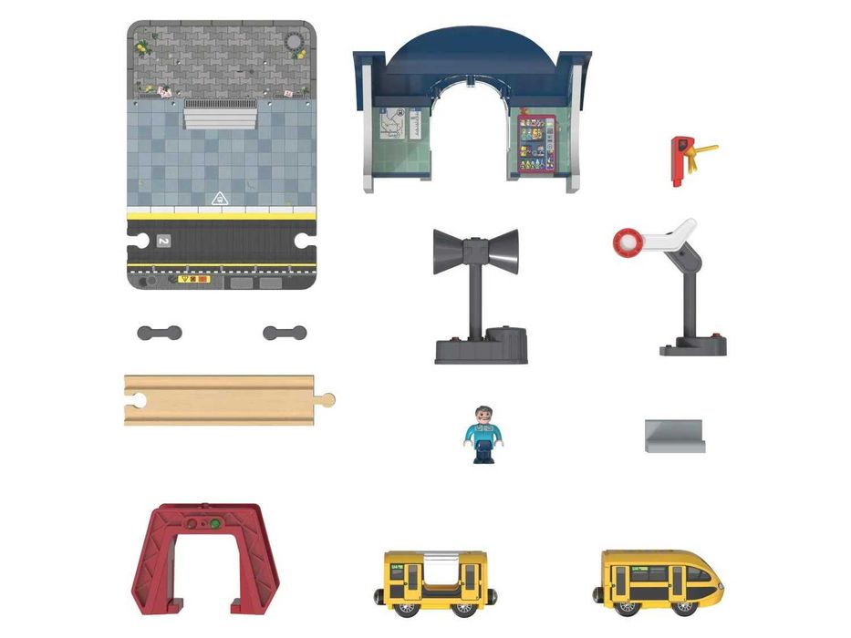 НОВИ! Интерактивна ЖП Гара със самоходен влак