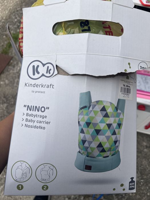 Ергономична раница  за бебе KinderKraft NiNo