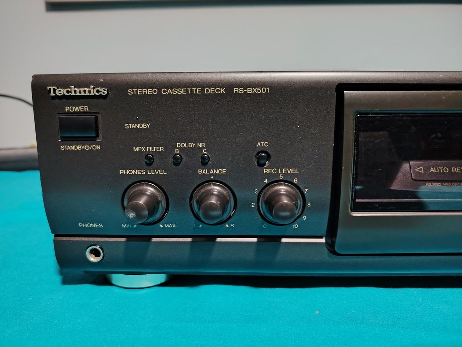 TECHNIS RS-BX501 Stereo Cassette Deck, Auto Reverse, HX PRO.