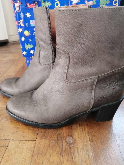 Боти естествена кожа