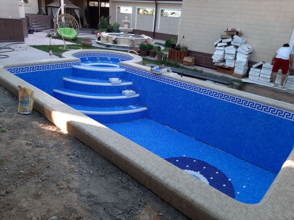 Строительство бассейнов фонтанов водопад обслуживание