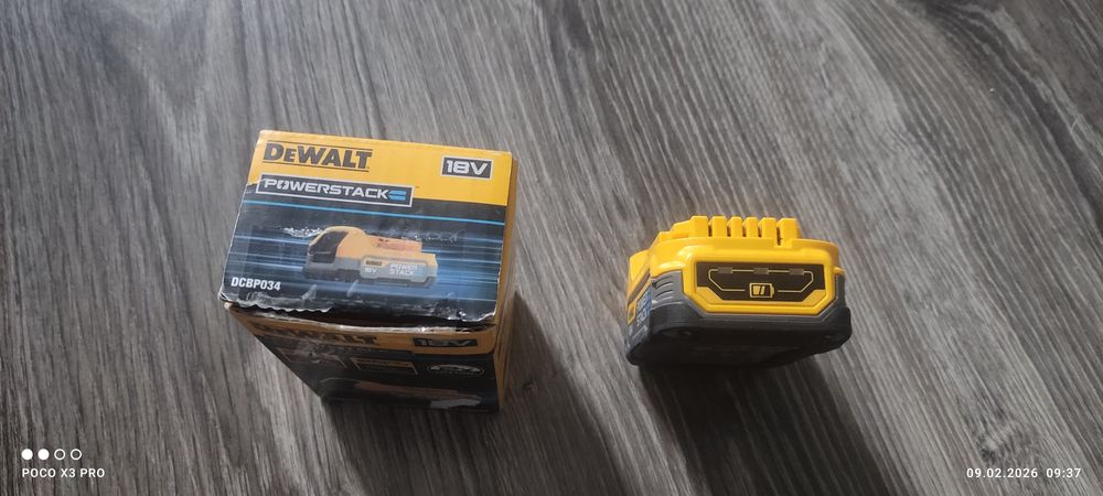 Аккумулятор Dewalt powerstack