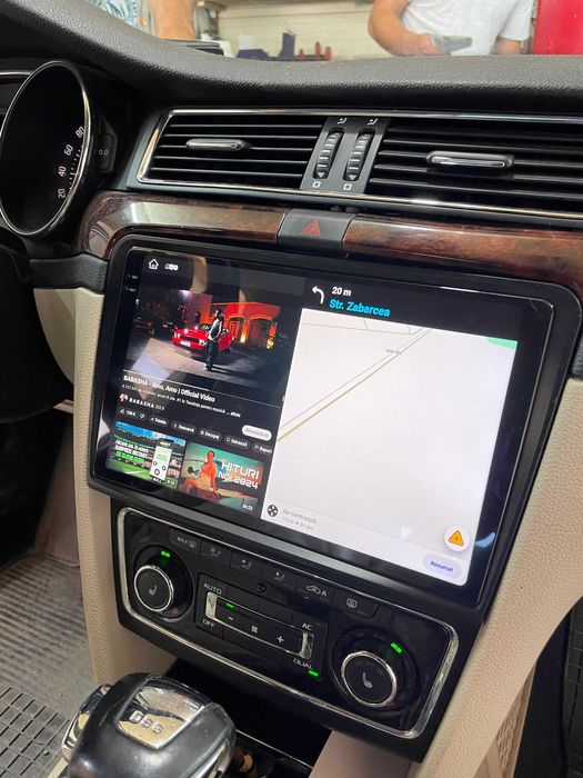 Navigatie Android Skoda Superb 2 , Carplay Android Auto