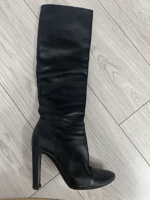 Женские кожанные сапоги