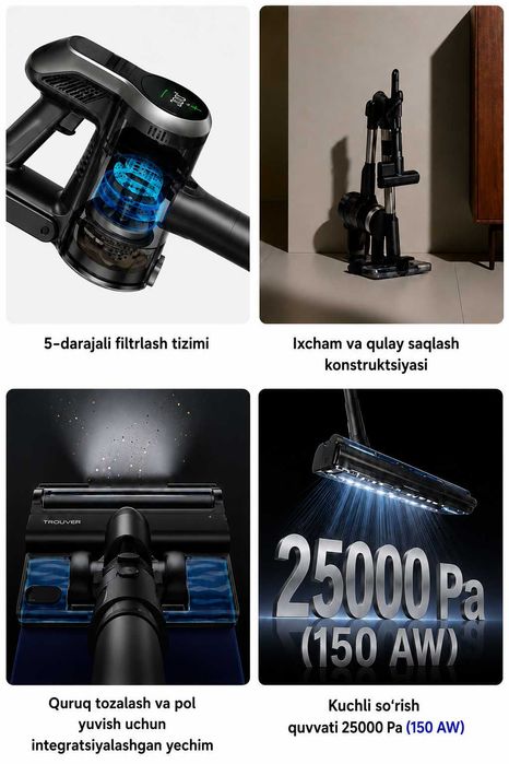 TROUVER J40 Vertikal pilesos