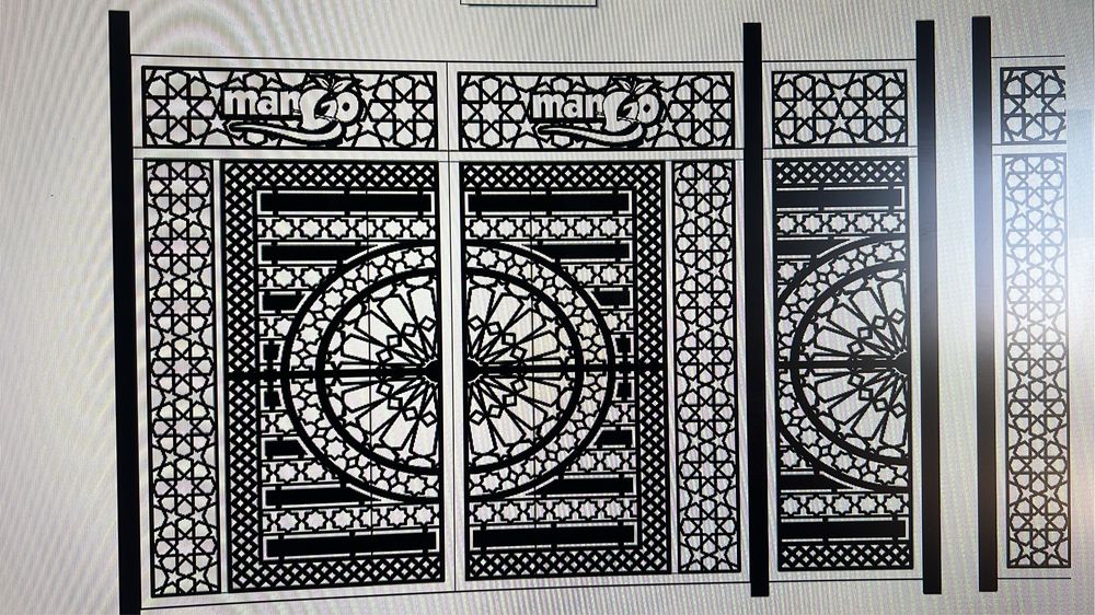 Металл ды Лазермен кесу
