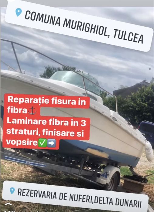 Reparatii ambarcatiuni la Domiciliul Clientului /în marină