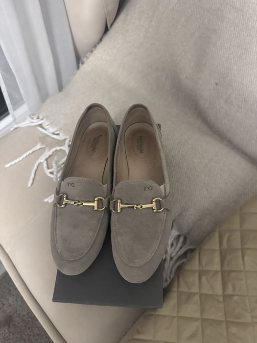 Nero Giardini лоуфъри велур мокасини