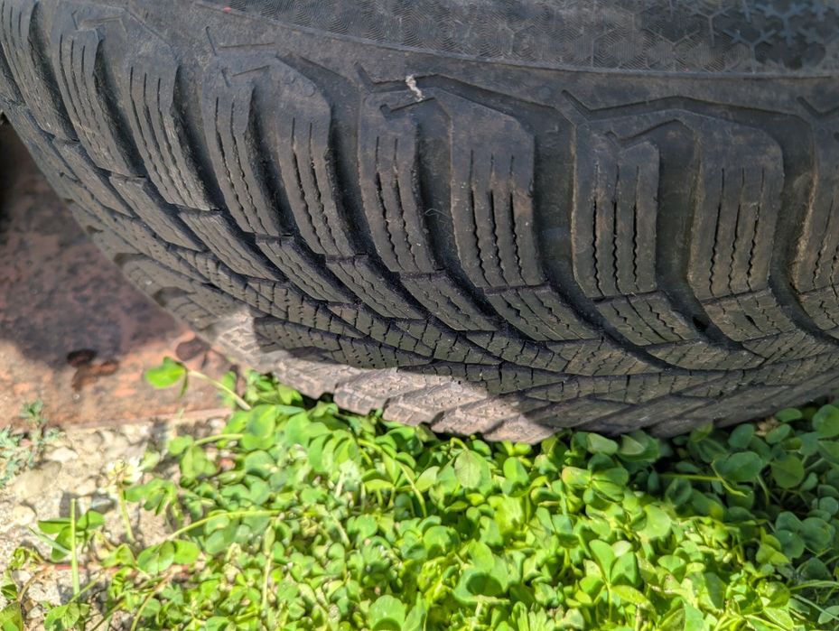 Jante aliaj originale Audi R16 + anvelope iarnă Continental WinterContact 205/60R16
