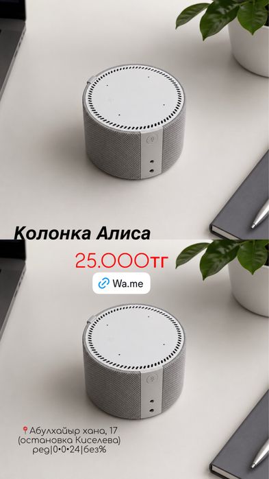 Колонка Алиса /0•0•24 рассрочка без % | BaiTime