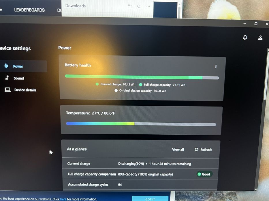 Laptop Gaming Lenovo Legion 5 Pro 16ARH7H AMD Ryzen 9 6900HX RTX 3070TI 32Gb ram DDR5 1Tb SSD Samsung 2k 165Hz