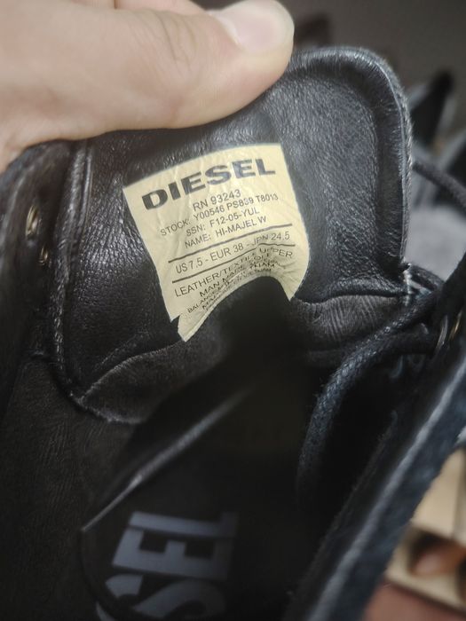Каблуки Ботинки Diesel