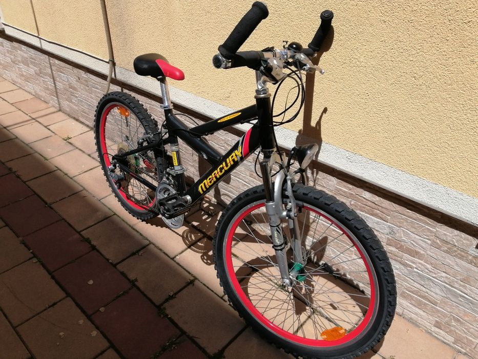 Алуминиев спортен велосипед 24 *  Mercury aero tubing 7005, Shimano 7-Speed .