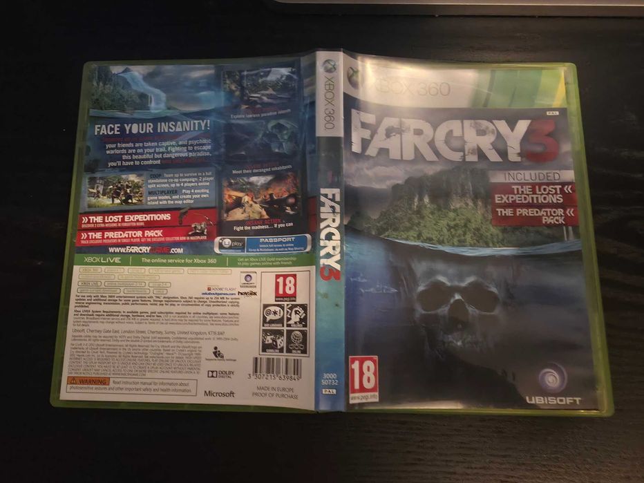 Far Cry 3 за Xbox 360 | Пълен комплект с книжки | Отличен диск