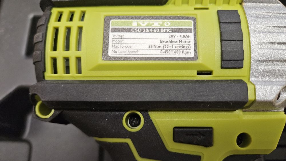 Дрель-шуруповерт IVT CSD 20/4-60 BMC