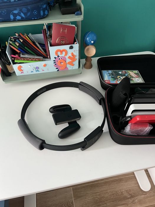 Nintendo Switch OLED Modat/Pro Controller/Ring-Fit/Folie/Full Box