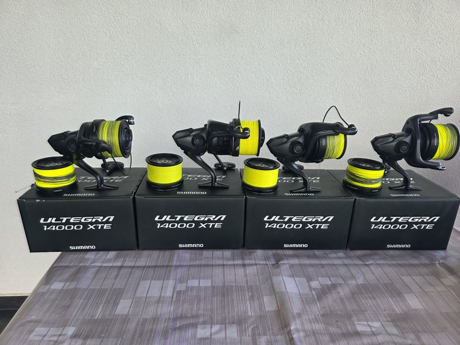 Vând Set 4 Mulinete Shimano Ultegra 14000 XTE