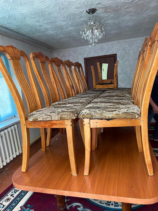 12 орындық столымен
