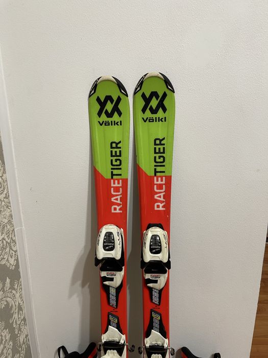 Schiuri copii 100 cm volkal cu clapari set