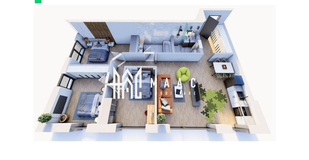 Apartament 4 camere | 95,05 mp utili | Etaj 1 | Arhitecților — fotografia 1