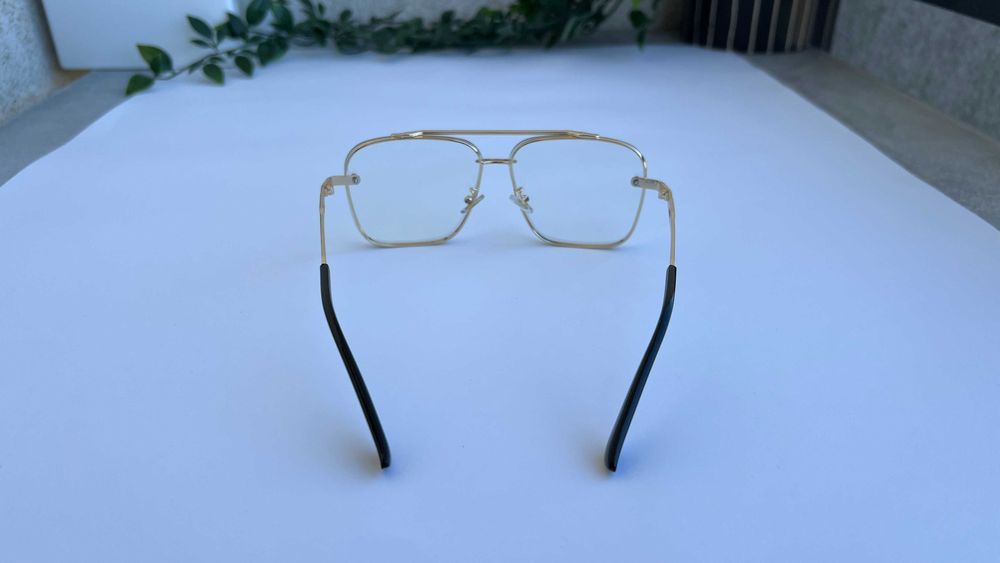 Ochelari de soare Dita Mach Six - Rama aurie Lentile transparente