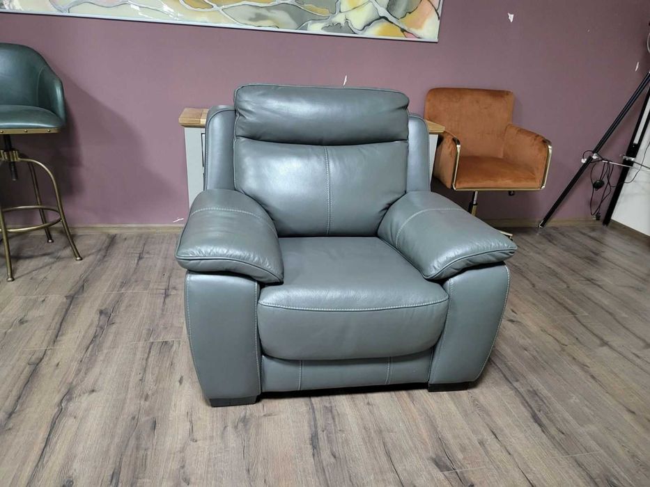 Сив кожен фотоьйл