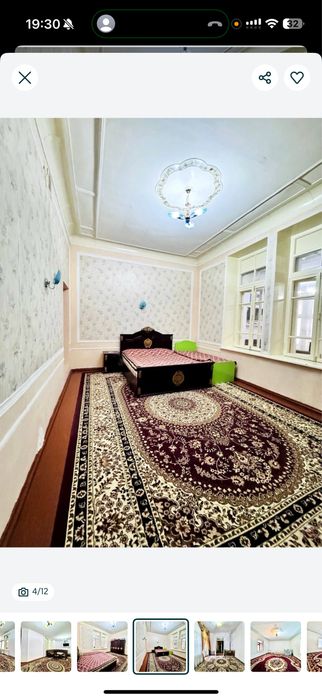 Квартира ижарага берилади.Манзил Булварда
