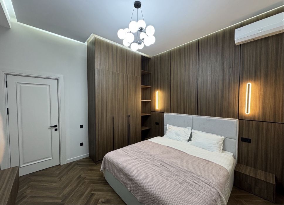 3к 57м² OzMahal | Бизнес-класс | Мебель и техника Новомосковская