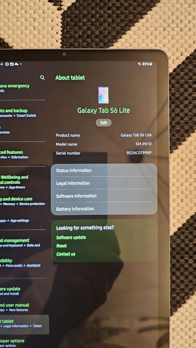 Tableta Samsung Galaxy Tab S6 Lite, 64 Gb, ca noua