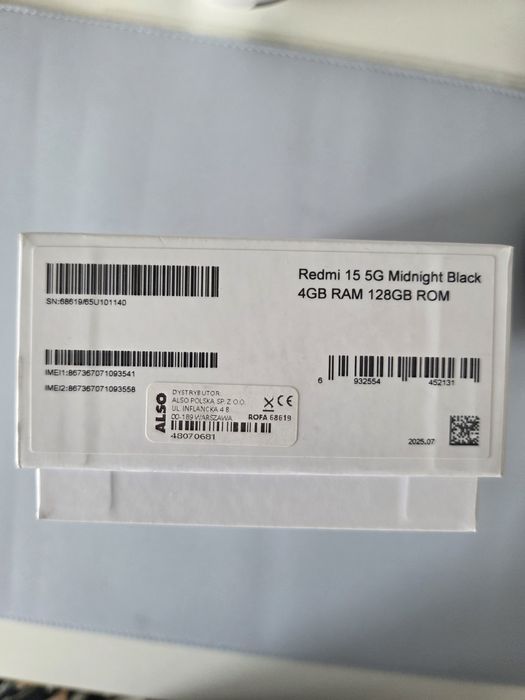 REDMI 15 5 G negru