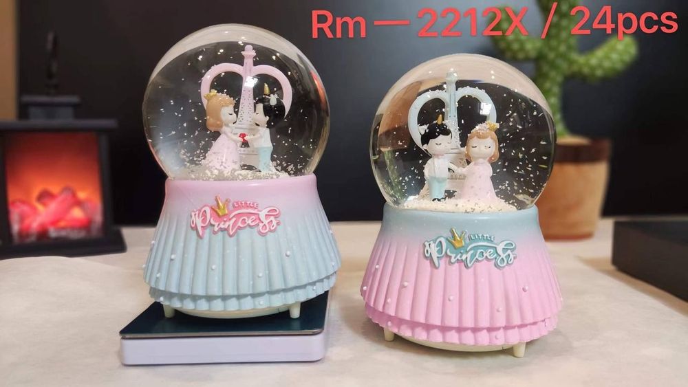 Хрустальные снежные шары White Moon