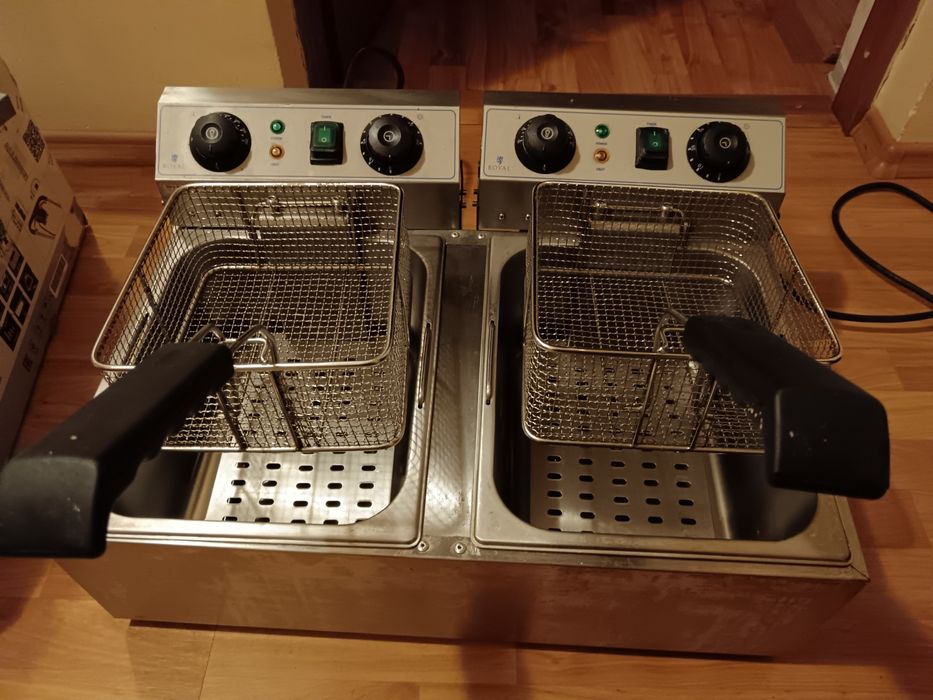 Friteuze 2x10l utilizata