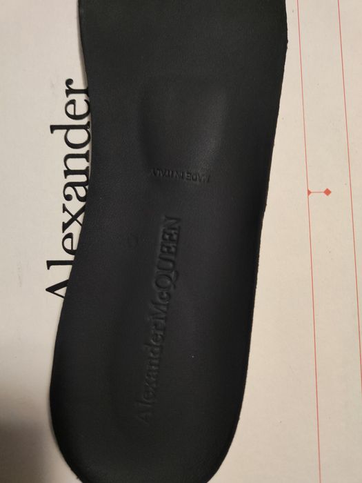 Alexander McQueen Oversized Black Graffiti