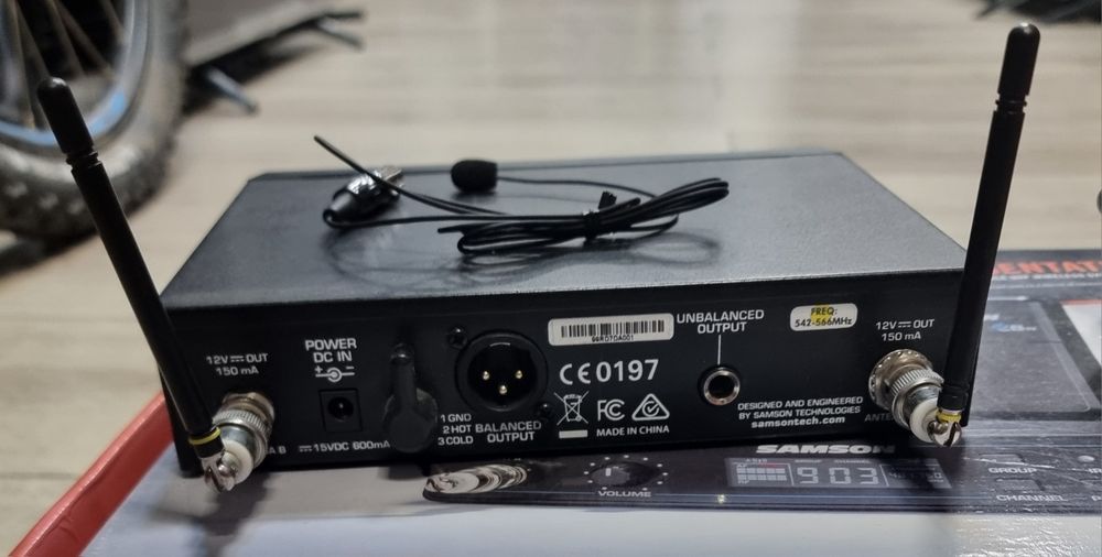 Amanet F28: Reciver receptor microfon SAMSON Concert 99