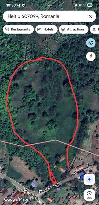 Teren de vânzare Jud Bacău