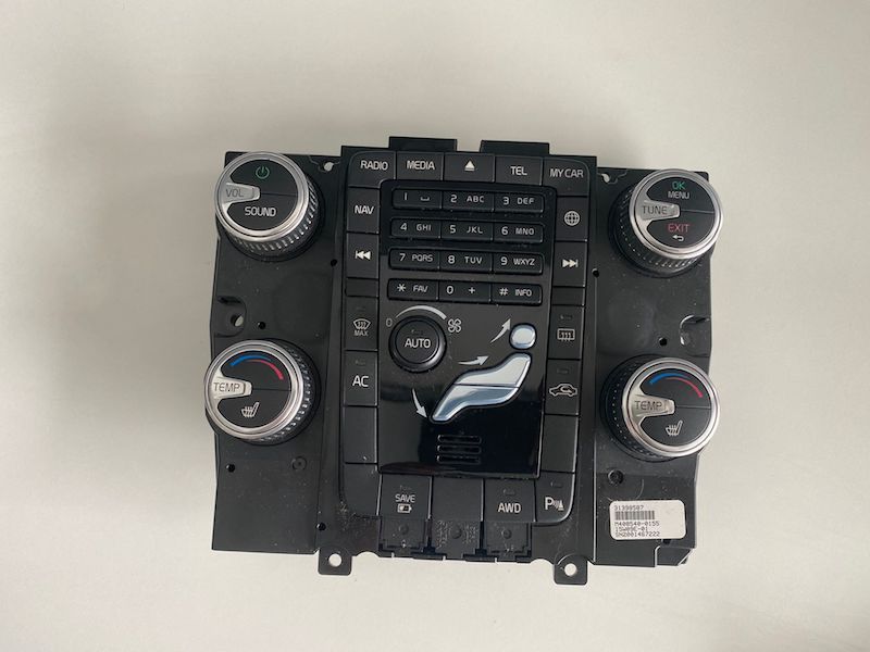 Comanda clima/modul CCM VOLVO XC60 S60 S80 XC70 V60 HYBRID 2014+ 31398587