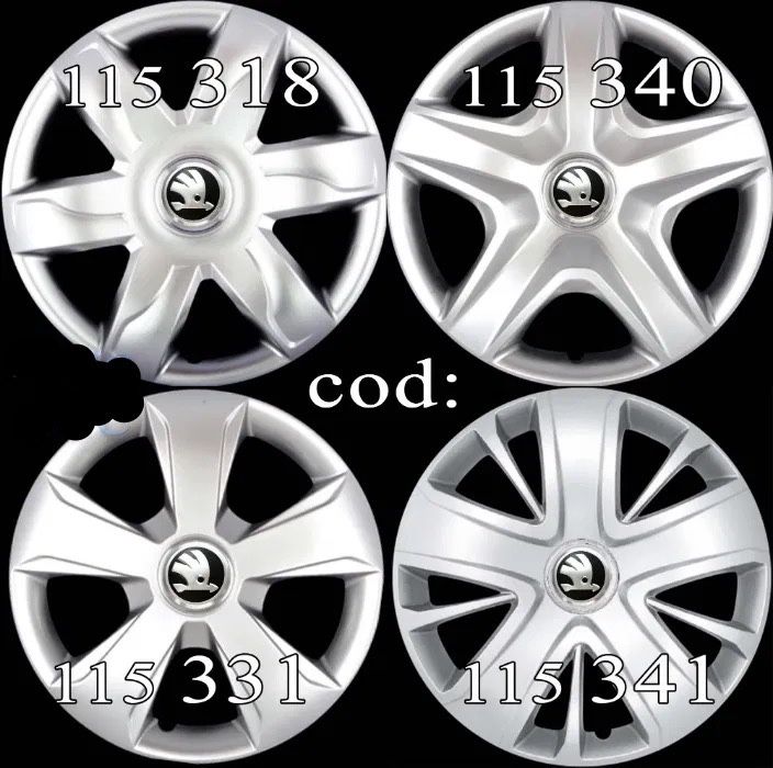 Capace roti Skoda R13”R14”R15”R16”R17”diferite modele Bucuresti ...