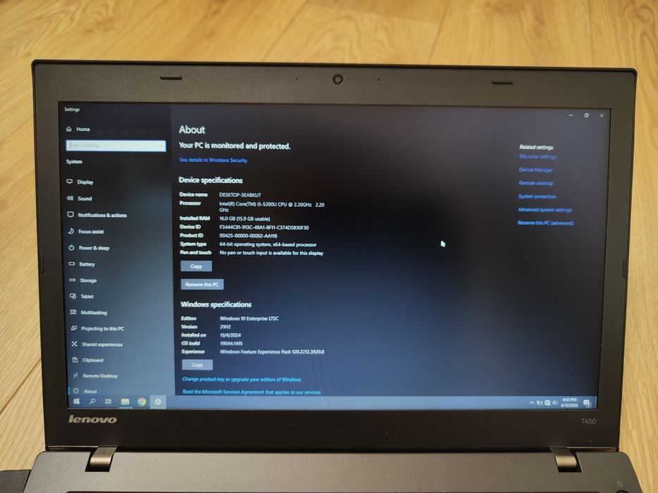 Laptop diagnoza auto cu programe dedicate și interfață Scanmatik  2 Pro