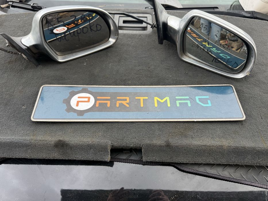 Странични огледала Ауди AUDI A5 2 врати широко тънко само капаци