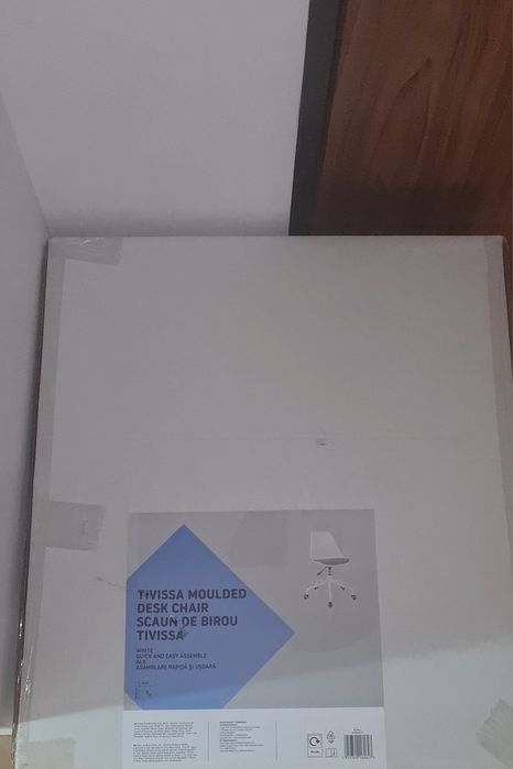 Scaun birou Tivissa 101043119, alb, nou si sigilat