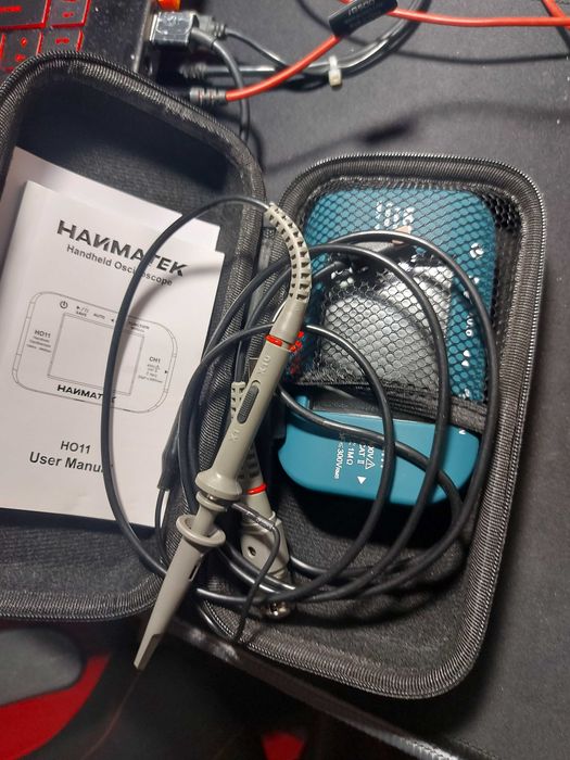 Mini osciloscop digital nou, Hanmatek 10 MHz